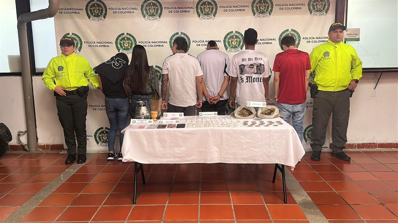 'Los Chorizo' tenían la casa llena de 'yerba', cocaína y tusi