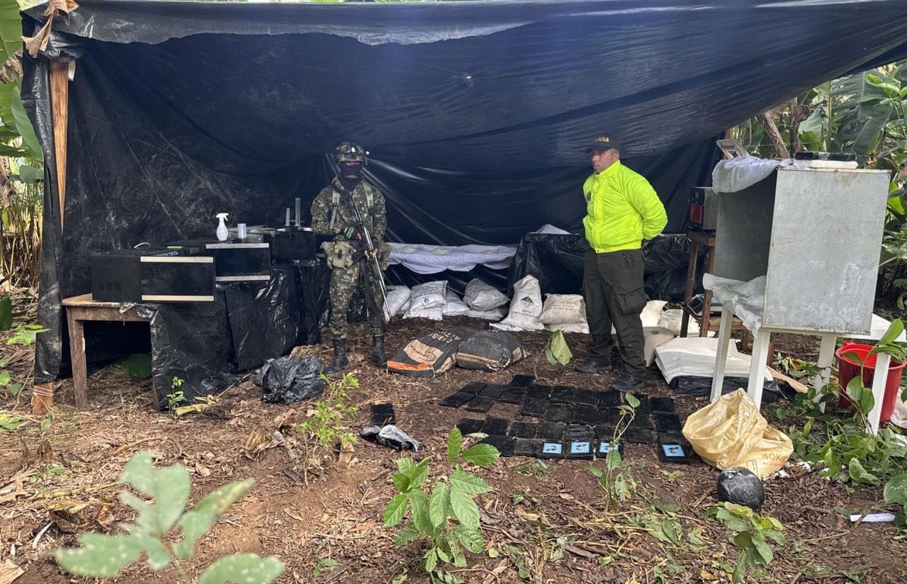 Golpe al narcotráfico en el sur del Cesar contra las finanzas del ELN