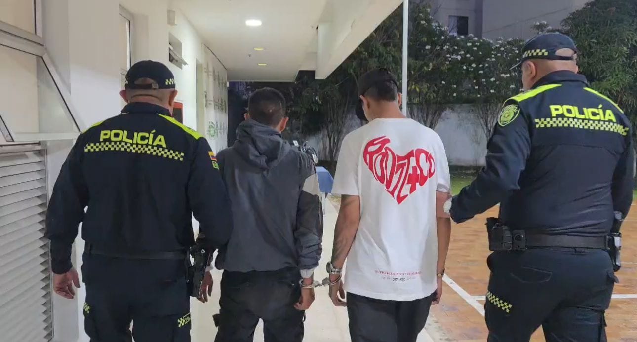 Fleteros capturados en flagrancia tras robar diez millones de pesos