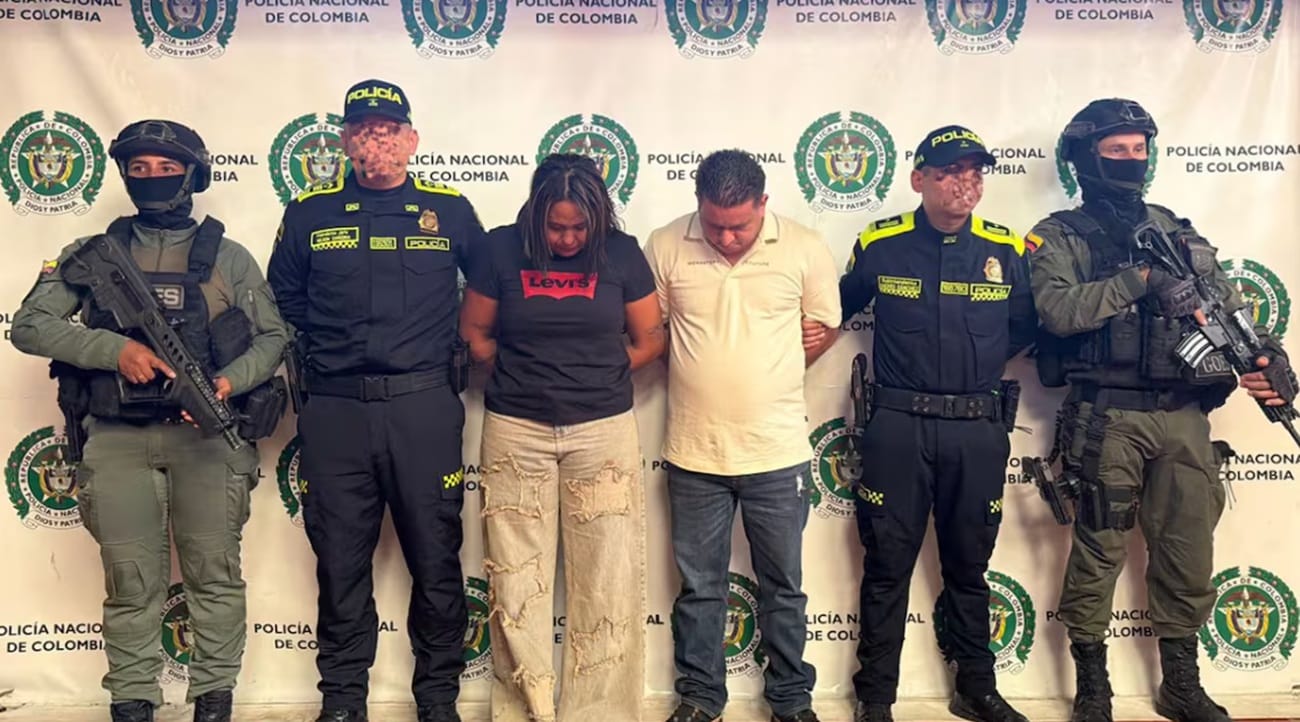 Jefes de una red internacional de narcotráfico vinculada al ELN capturados en Bucaramanga
