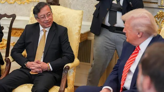 "Capos del narcotráfico NO viven en Colombia" Dijo Petro ante Donald Trump