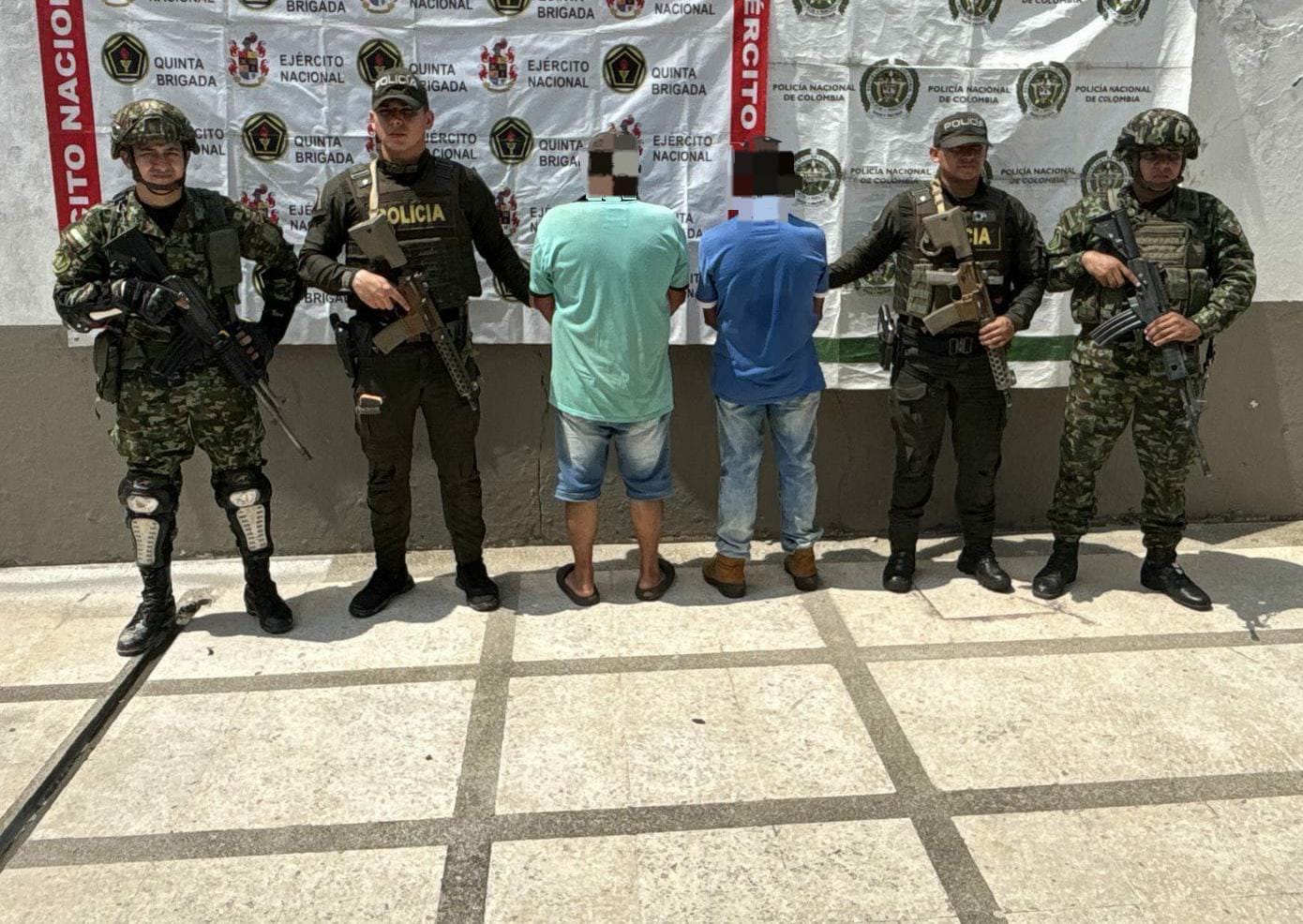 Par de capturados por minería ilegal en Sabana de Torres