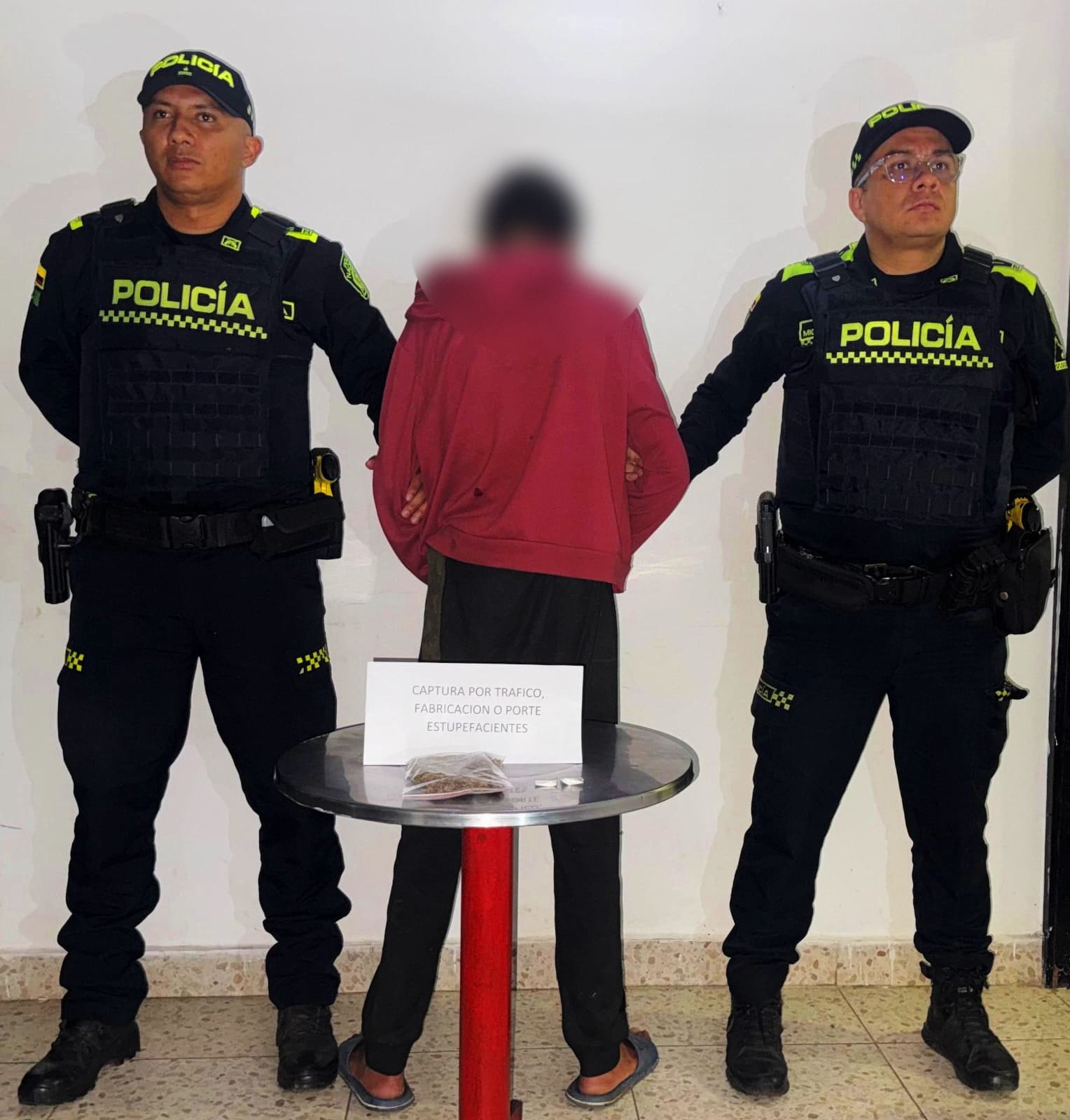 Capturado con más de 78 dosis de estupefacientes en Rionegro