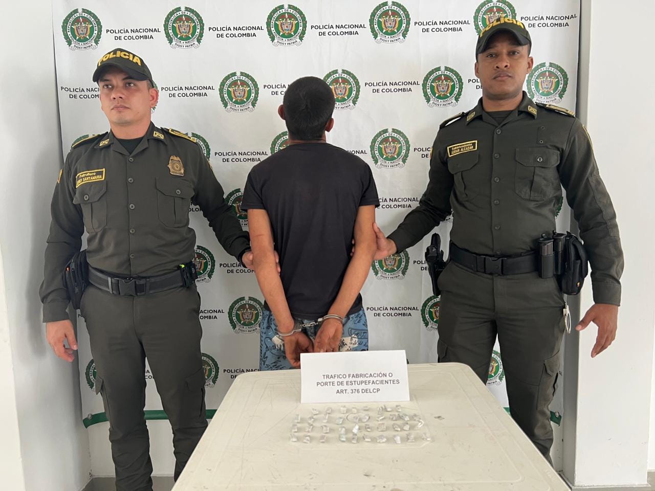 La Policía le cerró el negocio: capturado presunto expendedor  de Landázuri