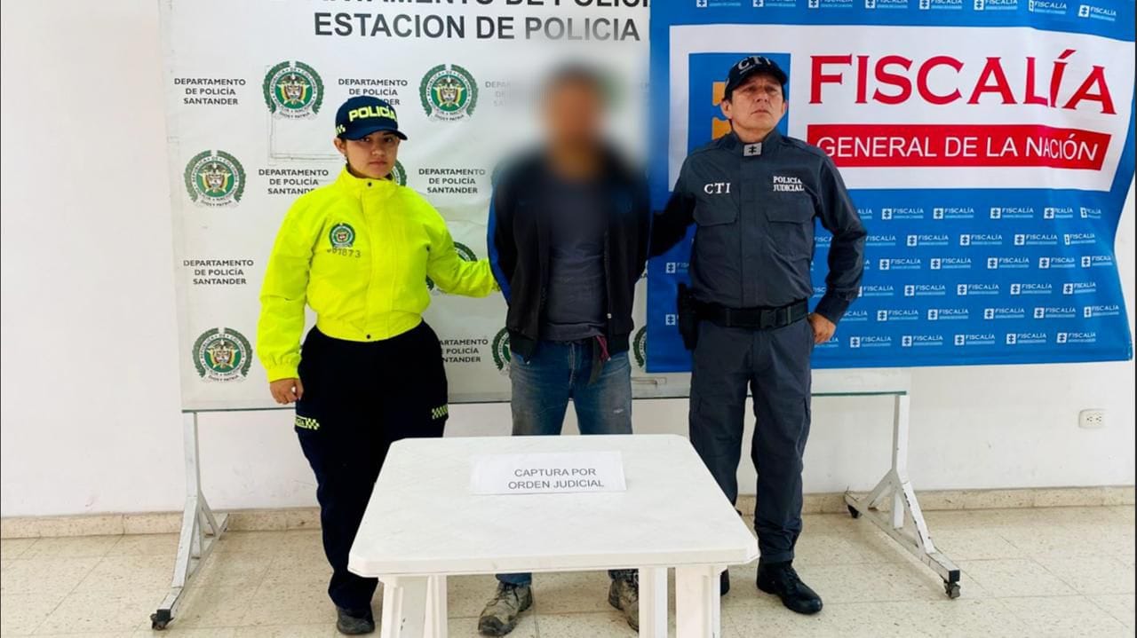 Capturan en Santander a alias “Culebro”, presunto integrante del ELN