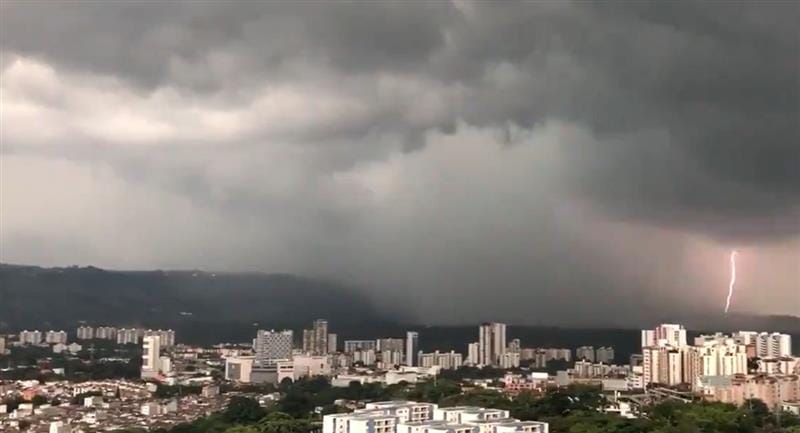 Fuertes lluvias causaron inundaciones el norte de Bucaramanga