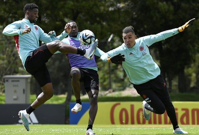 Colombia ante Croacia en el Camping World Stadium