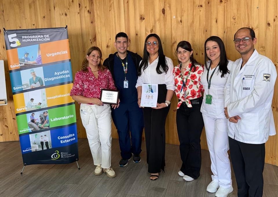 Galardón WSO Oro a la Clínica de Urgencias Bucaramanga