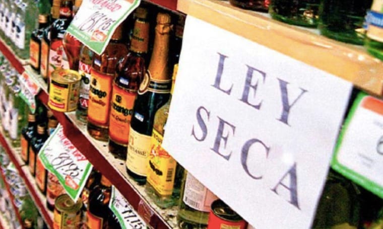 Ley seca y cierre de fronteras: medidas para garantizar el desarrollo electoral