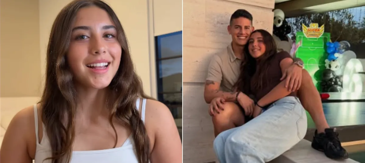 Hija de James Rodríguez, debutó como escritora con su libro “Las aventuras de Sami en Costarena”