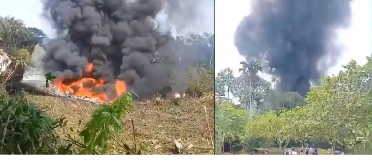 Al menos 120 uniformados viajaban en avión de la Fuerza Aérea que se accidentó en Putumayo: Mindefensa lamenta la tragedia