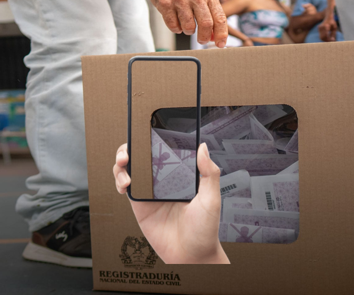 ¿Le va a tomar foto al tarjetón? Pilas porque lo van a multar