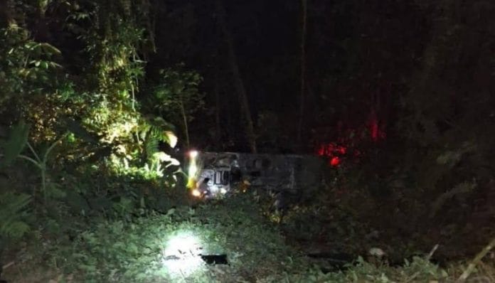 Mueren dos mujeres en accidente de bus que cubría la ruta Bucaramanga - Yopal