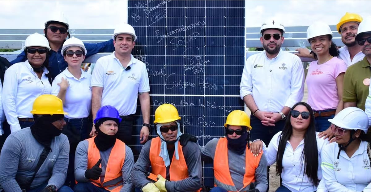 Granja solar Campo Gala alcanza el 20 % en Barrancabermeja