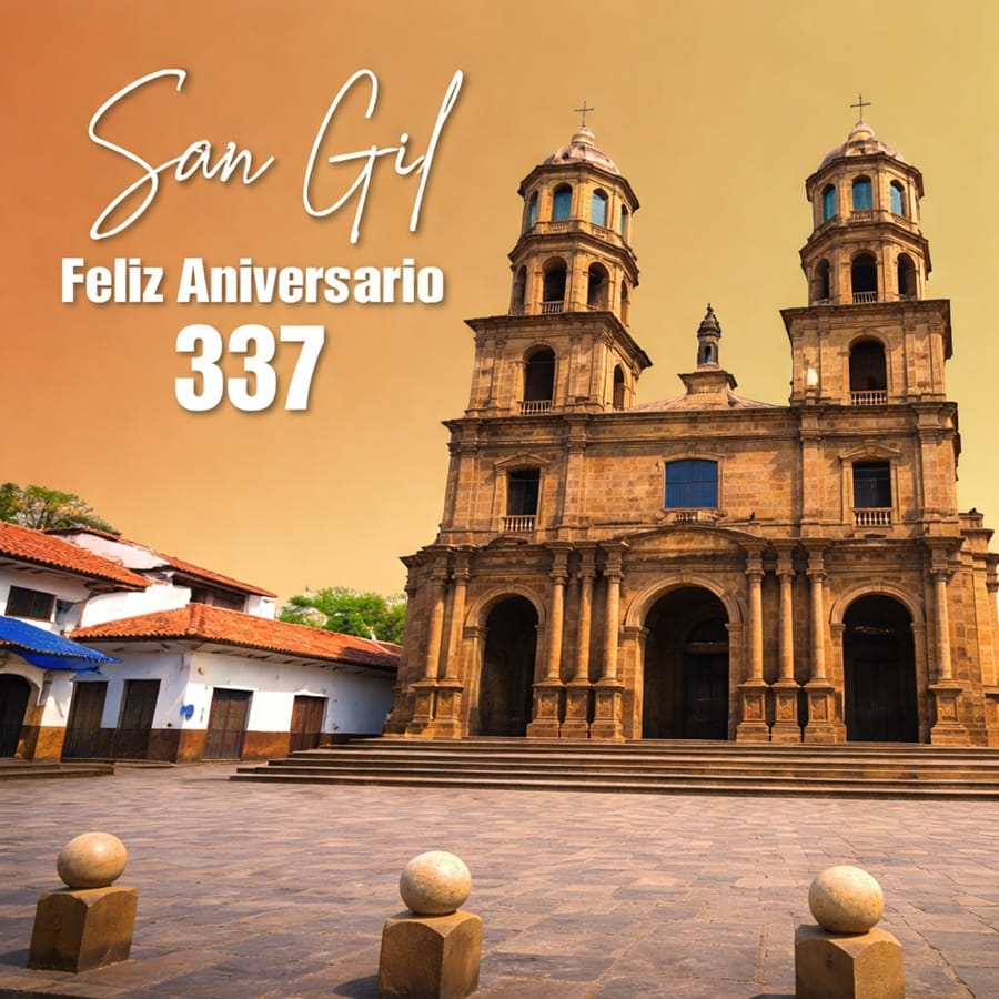 San Gil celebra cumpleaños con su historia enfocada en el futuro