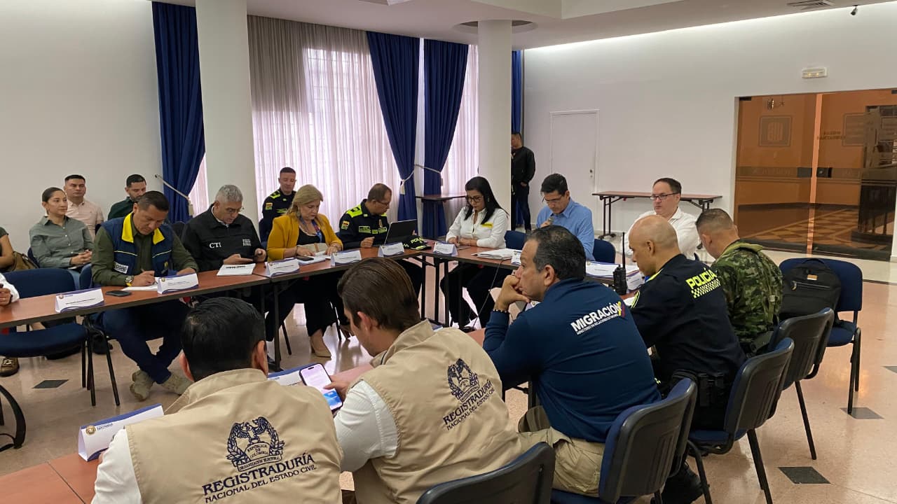 Realizado Consejo de Seguridad con enfoque electoral en Santander