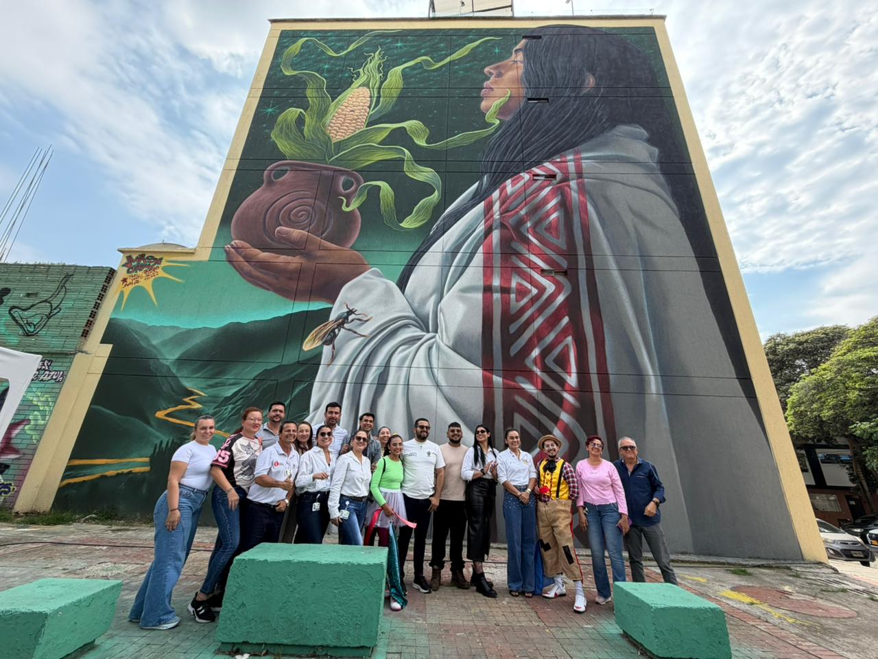 “Vestigios” llegó para embellecer el entorno urbano de 'La Ciudad Bonita'