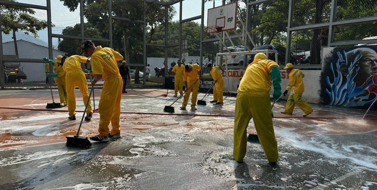 Intervención integral en el parque Jardines del Tejar de la Comuna 1 de Bucaramanga