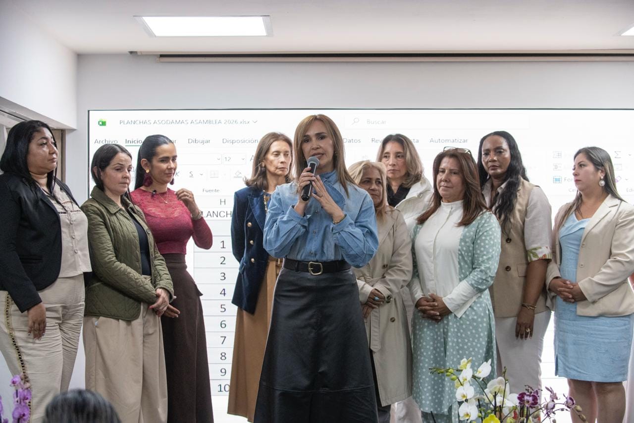 Primera Dama del departamento es elegida presidenta de Asociación ASODAMAS