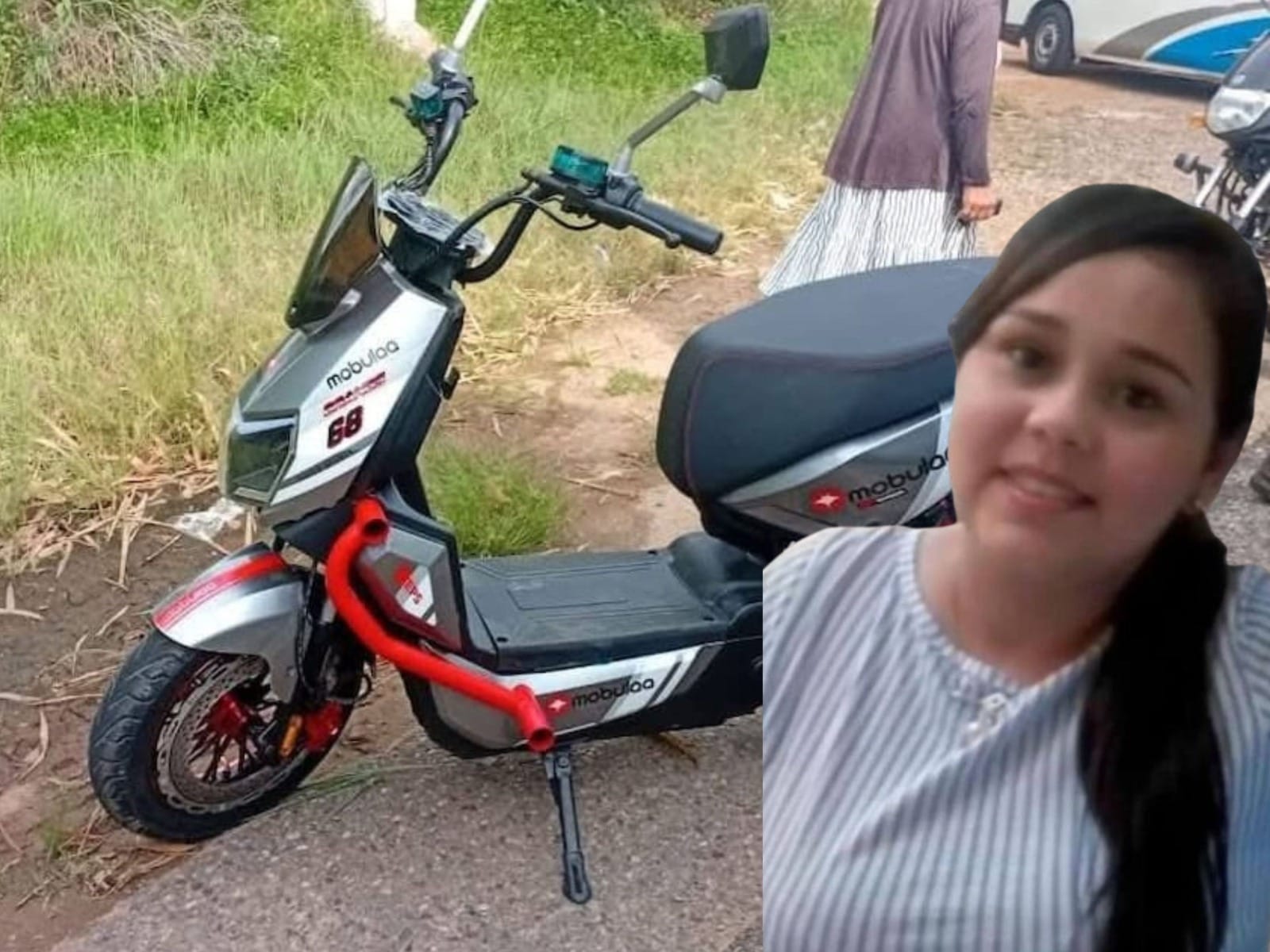 Daisy Paola, la mujer que murió en accidente con su bicimoto en Santander