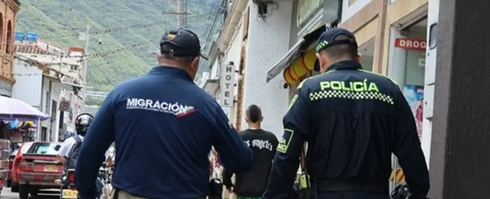 Migración Colombia realizó jornada de control migratorio en San Gil