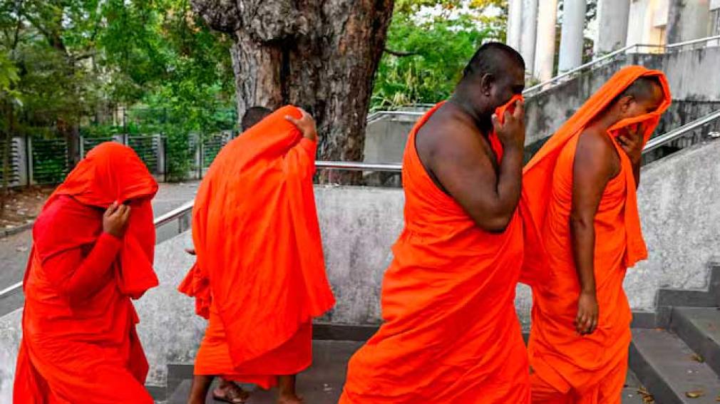 Capturan a 22 monjes budistas con más de 110 kilos de cannabis