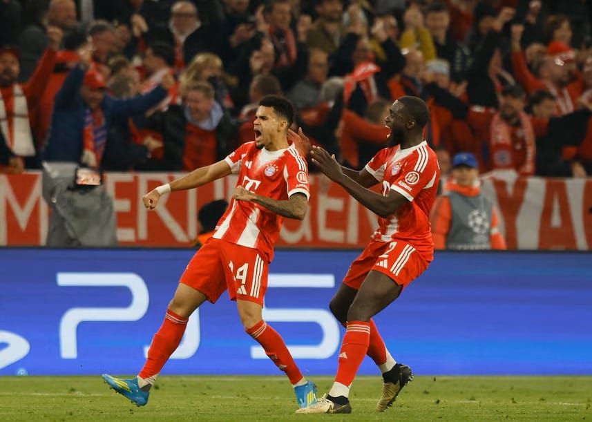 Bayern Múnich y Arsenal los otros equipos clasificados