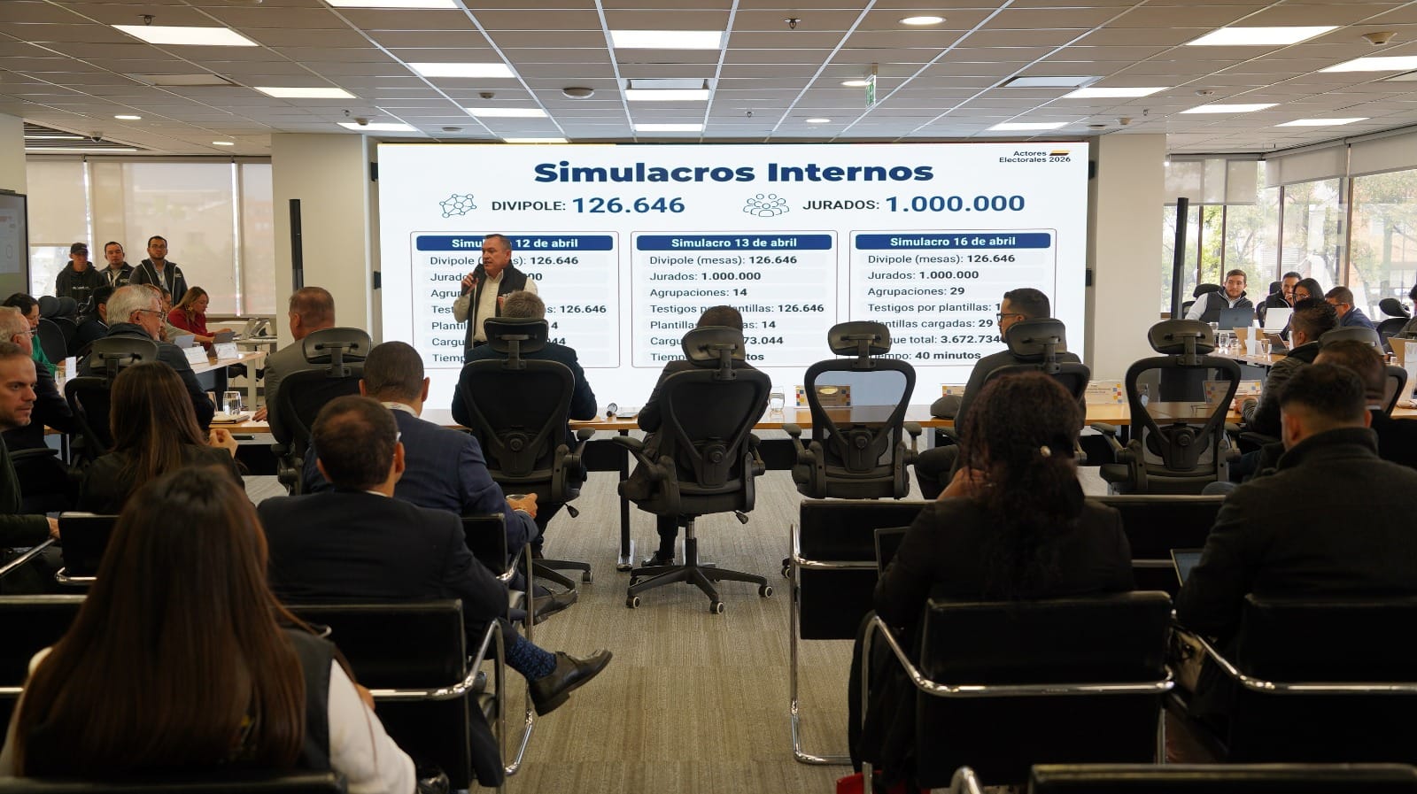 CNE garantiza transparencia en la primera vuelta tras simulacro nacional