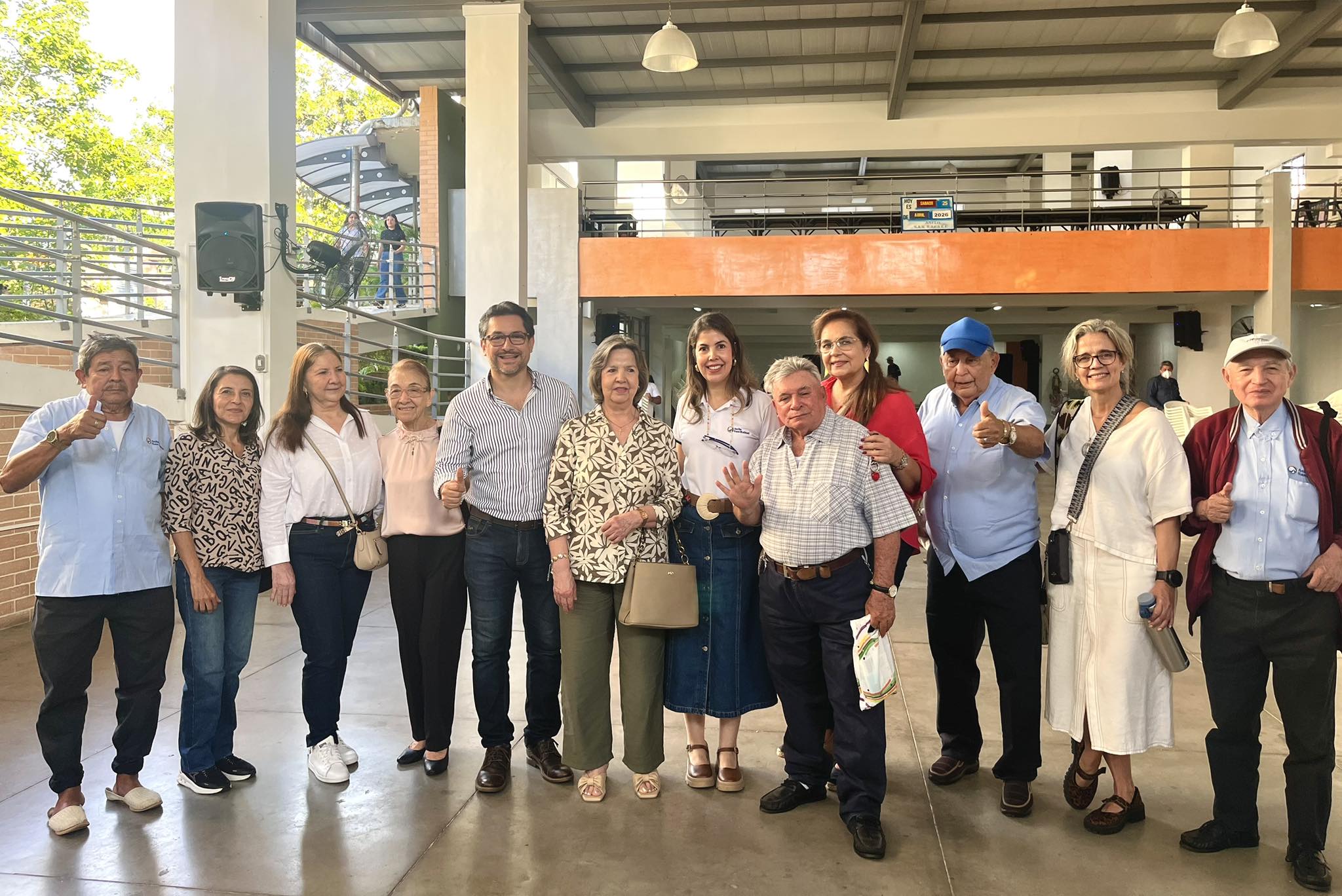 Tarde llena de luz en el Asilo San Rafael