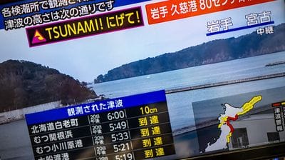 Terremoto de magnitud 7,4 sacude Japón y activa alerta de tsunami