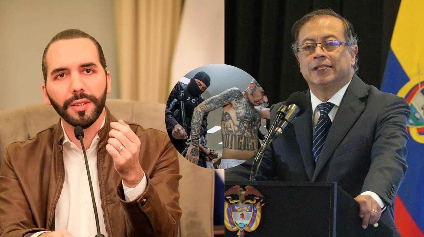 Bukele propone enviar presos salvadoreños a Colombia