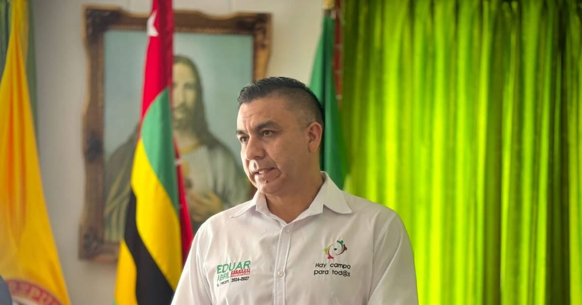 Eduar Abril Borrero regresó a la Alcaldía de Concepción, Santander