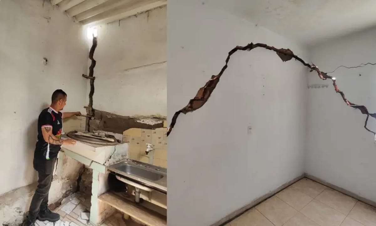 Emergencia en el barrio Kennedy de Bucaramanga deja 45 viviendas afectadas