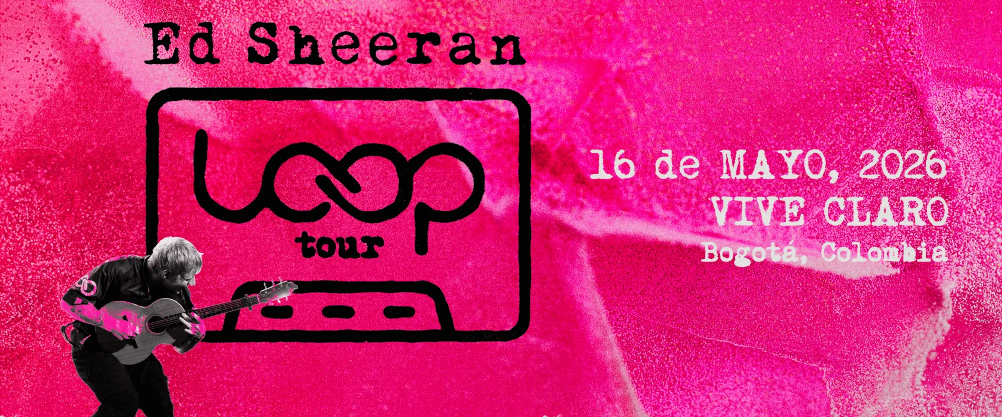 Ed Sheeran amplía su Loop Tour en Sudamérica con nuevas fechas para finales de 2026