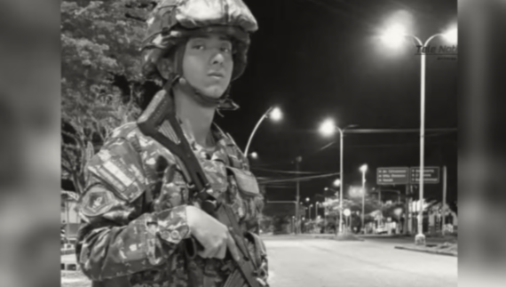 Joven soldado murió tras ser arrollado por taxi en Santander