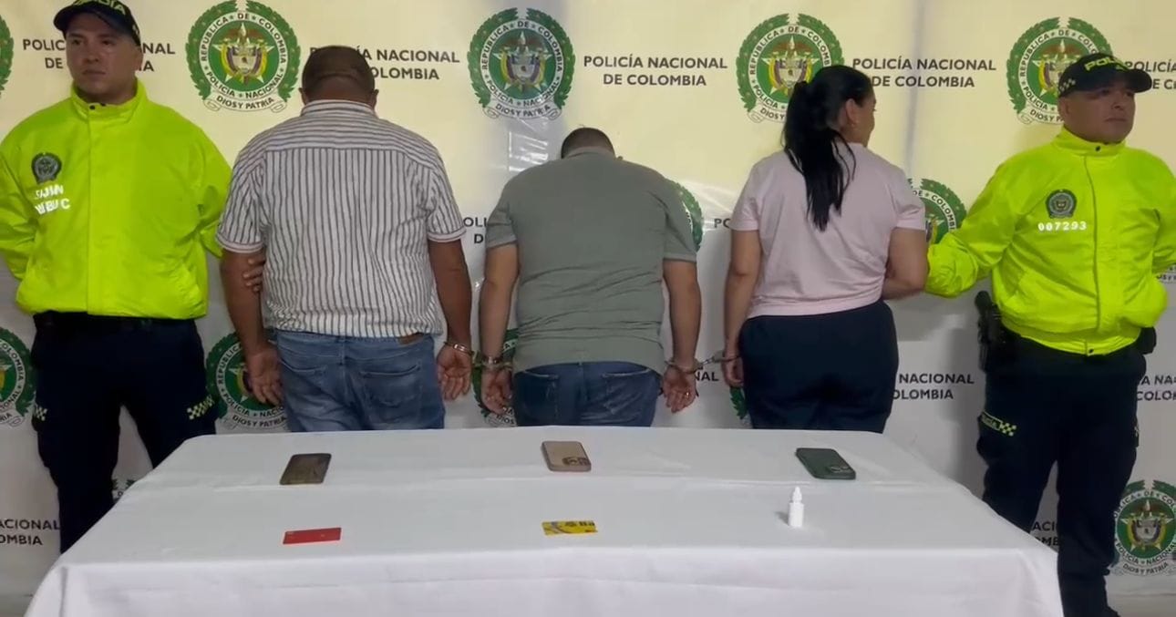 Desmantelan a 'Los Pegajosos', banda que hurtaba en cajeros automáticos de Bucaramanga