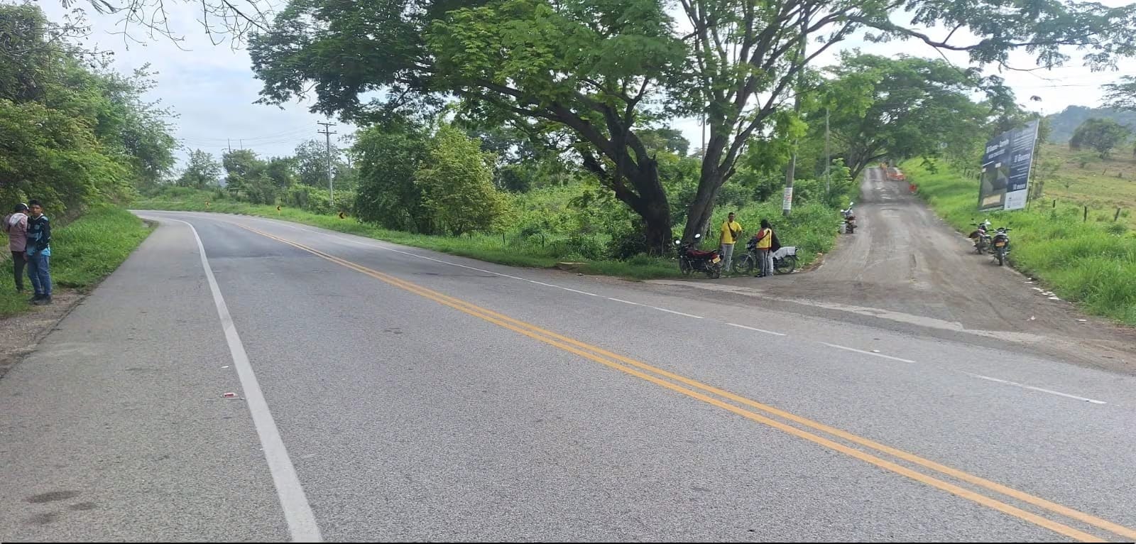 Adulto mayor falleció en accidente de motocicleta cuando se movilizaba con su hijo a una cita médica