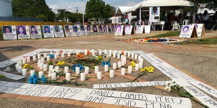 JEP acompañó la Semana de la Memoria en honor a las víctimas de la ‘Masacre del 16 de mayo de 1998’ en Barrancabermeja