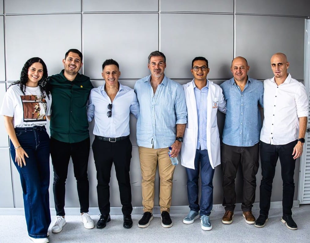 Visita del nuevo grupo técnico de Atlético Bucaramanga