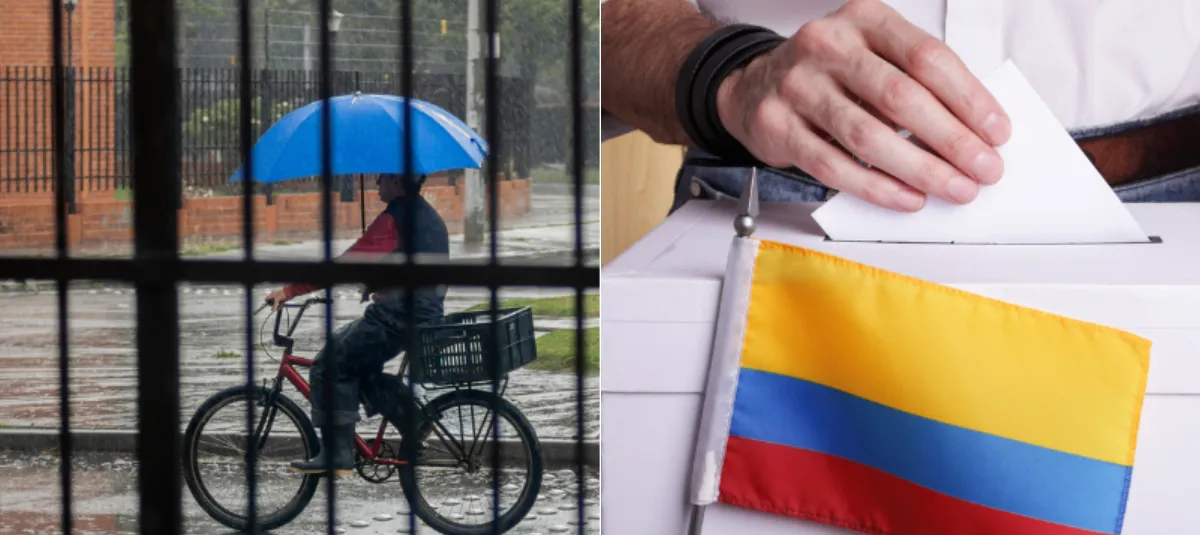Advierten fuertes lluvias en Santander durante jornada electoral