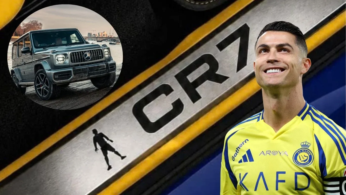 Cristiano Ronaldo estrena un exclusivo Mercedes-AMG personalizado