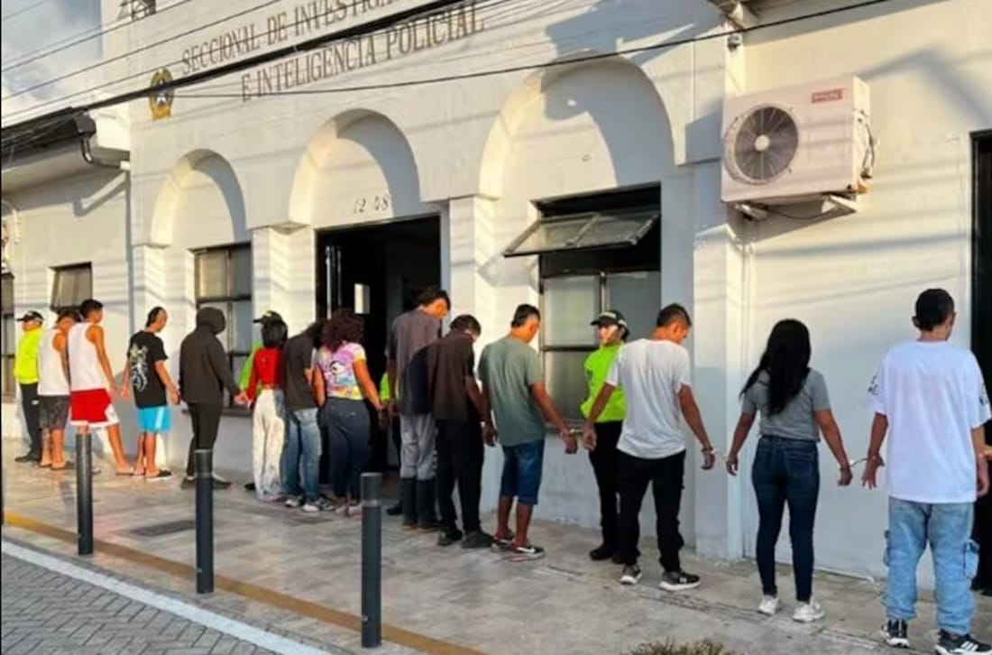 Presuntos sicarios del Tren de Aragua fueron capturados en Santander