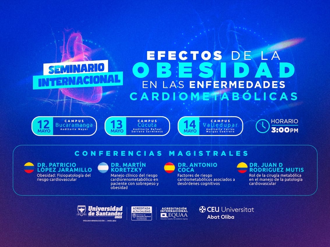 Seminario sobre Obesidad y Enfermedades Cardiometabólicas en la UDES