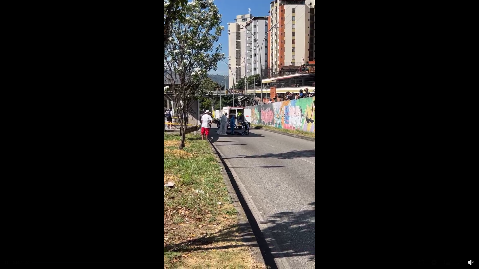 Trágico choque en plena autopista: motociclista murió tras salir expulsado varios metros en Floridablanca