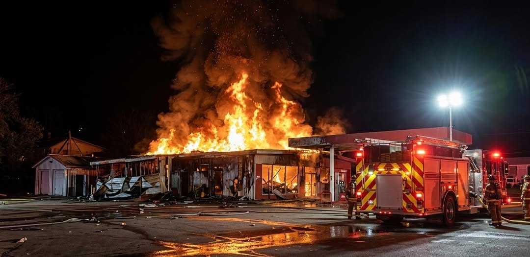 Tercer incendio en estación abandonada de Metrolínea