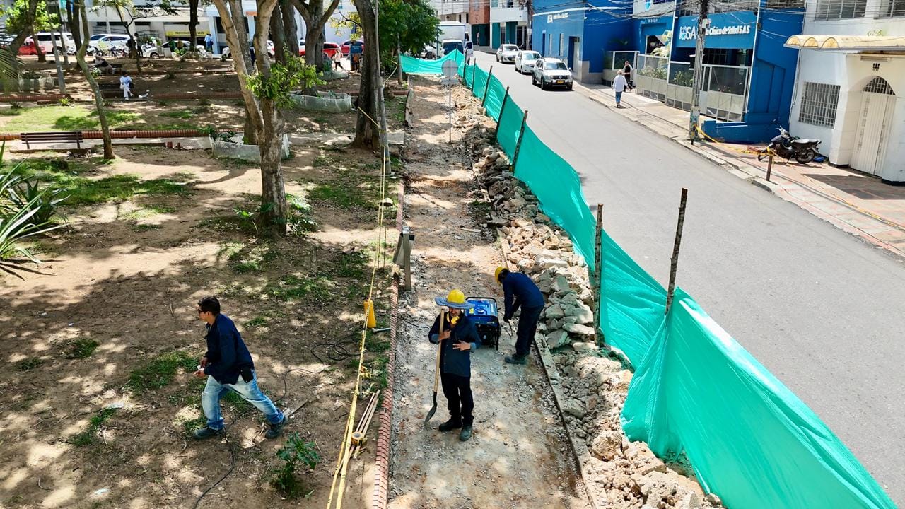 Empezó modernización  de once escenarios públicos en Bucaramanga