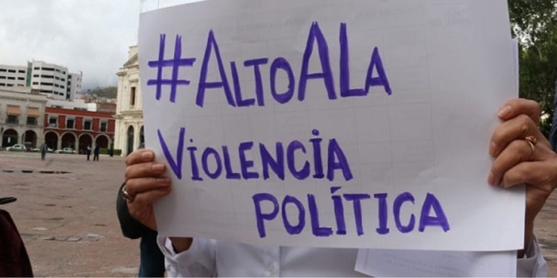La violencia política se está tomado la campaña electoral
