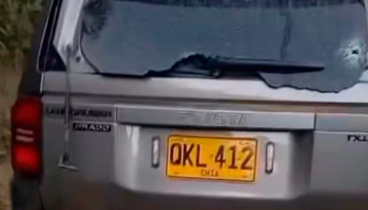 Tensión en la seguridad: Caravana de policías fue víctima de ataque armado