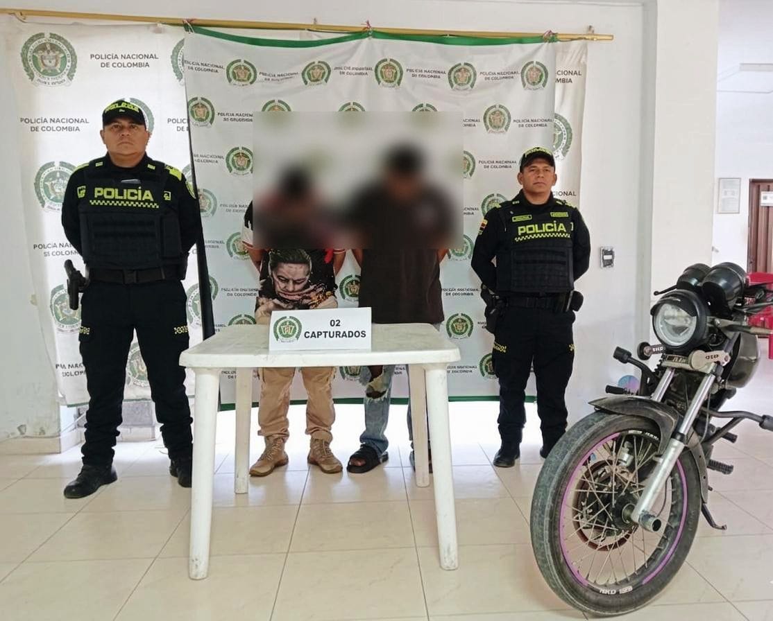 Detenidos en flagrancia luego de millonario robo a pareja en Santander