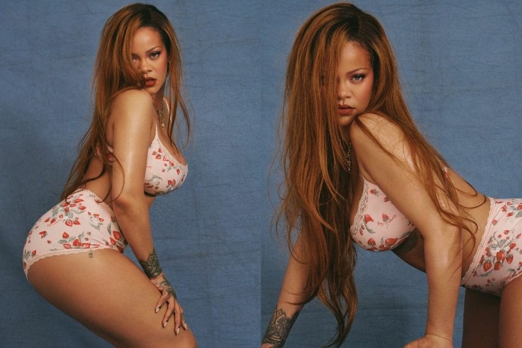 Rihanna presentó nueva campaña de Savage X Fenty con conjunto inspirado en fresas